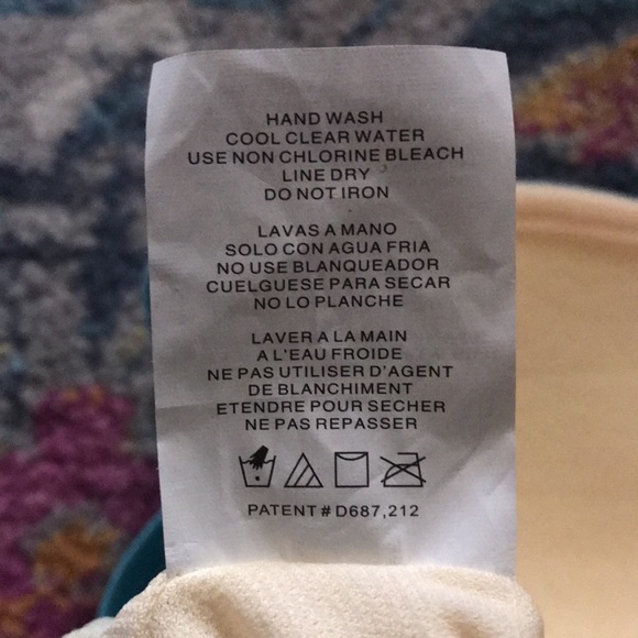 Plus Size Tiered Tankini-Aqua Green Blue/Green - Picture 8 of 12